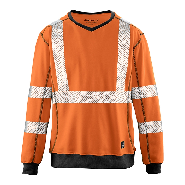 4PROTECT® Warnschutz-Sweatshirt COLUMBUS