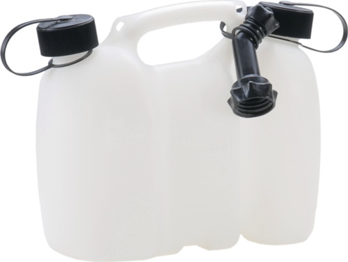 Kraftstoffdoppelkanister PROFI 3+1,5l natur HDPE L308xB145xH254mm HÜNERSDORFF