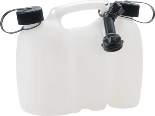 Kraftstoffdoppelkanister PROFI 3+1,5l natur HDPE L308xB145xH254mm HÜNERSDORFF