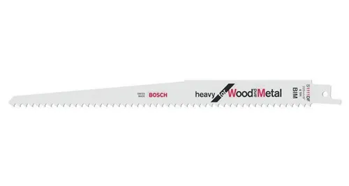 Bosch Säbelsägeblatt S 1111 DF L.225mm B.19mm TPI 6 4,3mm geschr.,gefr.5er Pk.