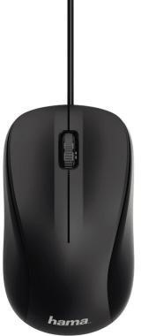 Hama Optische Maus MC-300 00182606 3Tasten kabelgebunden sw