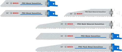 Bosch Säbelsägeblatt-Set PRO Demolition 6tlg. BIM 