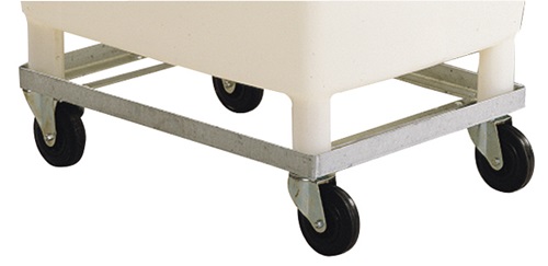 Fahrgestell Stahl, verzinkt eckig für Transportbehälter CRAEMER