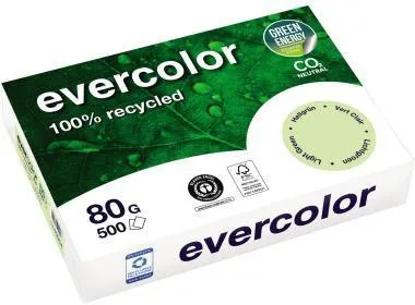 Clairefontaine Kopierpapier 40004C A4 80g RC hellgrün 500Bl.