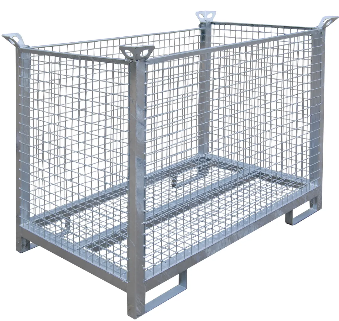 SCHAKE Transportbox für 35 Fußplatten 1,43 m x 0,87 m x 0,94 m