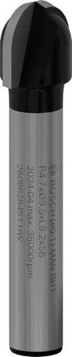 Bosch Hohlkehlfräser Arbeits-L.9,2mm D.9,5mm L.40mm Radius 4,7mm Schaft 6mm