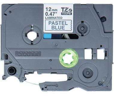 Brother Schriftbandkassette TZEMQ531 12mmx4m sw auf blau pastel