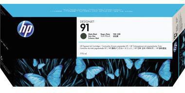 HP Tintenpatrone C9464A 91 775ml mattschwarz