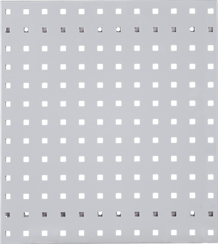 Lochplatte B450xL500mm lichtgrau RASTERPLAN