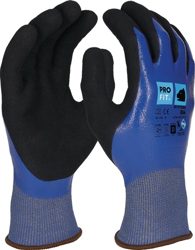 Schnittschutzhandschuhe Ultra DRY CUT D EN 388, EN 407 PSA-Kategorie II PRO FIT
