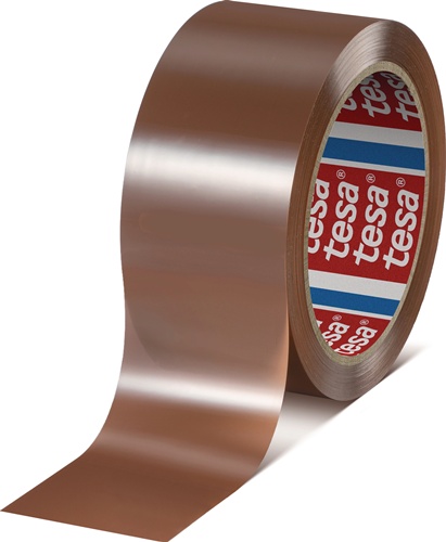 Verpackungsklebeband PP tesa® 60412 chamois L.66m B.50mm TESA