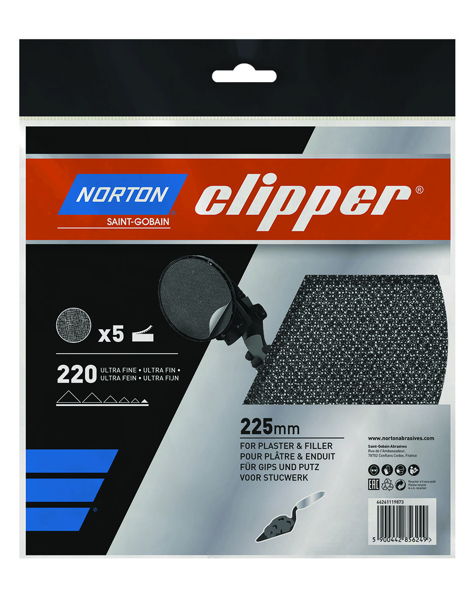 Norton Clipper Gitterleinen Schleifscheiben