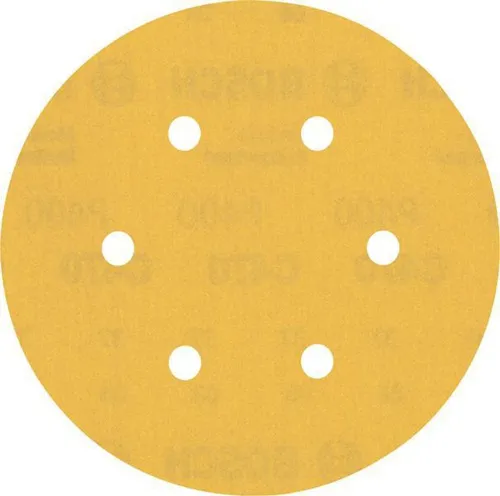 Bosch Schleifpapier EXPERT C470 D.150mm Körnung 400 6Löcher f.Exzenterschleifer 50 St.