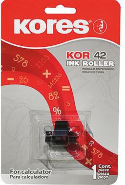 Kores Tischrechnerfarbrolle G745SR Casio HR 150TEC schwarz/rot