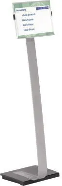 DURABLE Bodenständer INFO SIGN stand A3 481323 Aluminium
