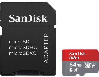 SanDisk Speicherkarte SDSQUAB-064G-GN6MA SDXC 64GB