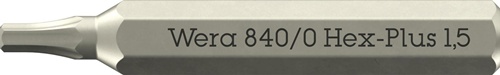 Bit 840/0 Micro 1,5mm L.30mm WERA
