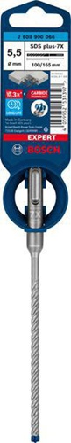 Bosch Hammerbohrer Expert SDS plus-7X D.5,5mm Arbeits-L.100mm L.165mm