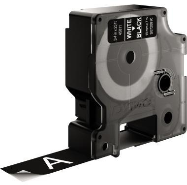 DYMO Schriftbandkassette D1 S0720910 19mmx7m ws auf sw