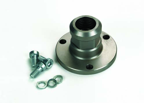 Norton Clipper Adapter 3-Loch-Flansch x 1 ¼” UNC Muffe  