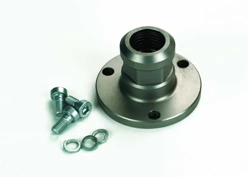 Norton Clipper Adapter 3-Loch-Flansch x 1 ¼” UNC Muffe