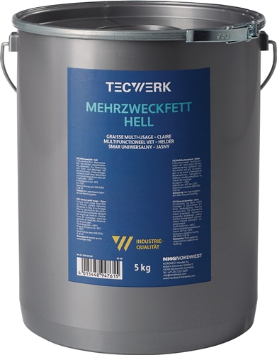 TECWERK Mehrzweckfett 5kg hell Eimer