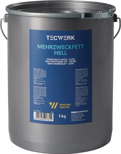 TECWERK Mehrzweckfett 5kg hell Eimer