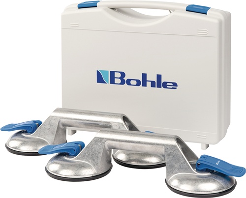 Saugheber-Set Trgf.60kg Kopf-D.120mm 2 Köpfe Alu.2 St./Set VERIBOR