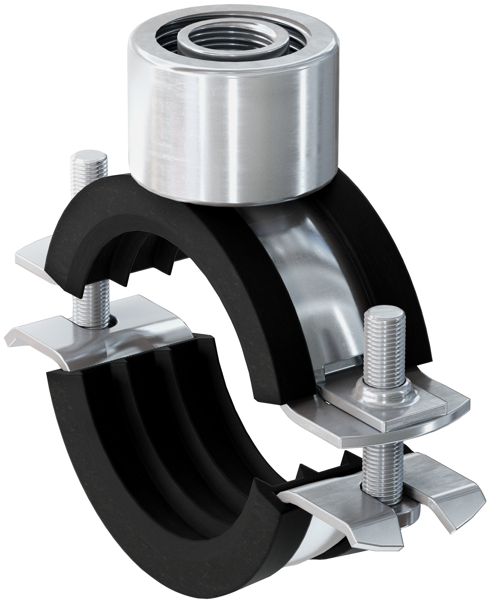 fischer Rohrschelle FRS Triple 74 - 80