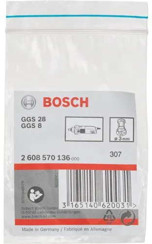 Bosch Spannzange D.3mm o.Spannmutter f.GGS 8 C/GGS 28/C/CE/LC/LCE/LPC Prof.