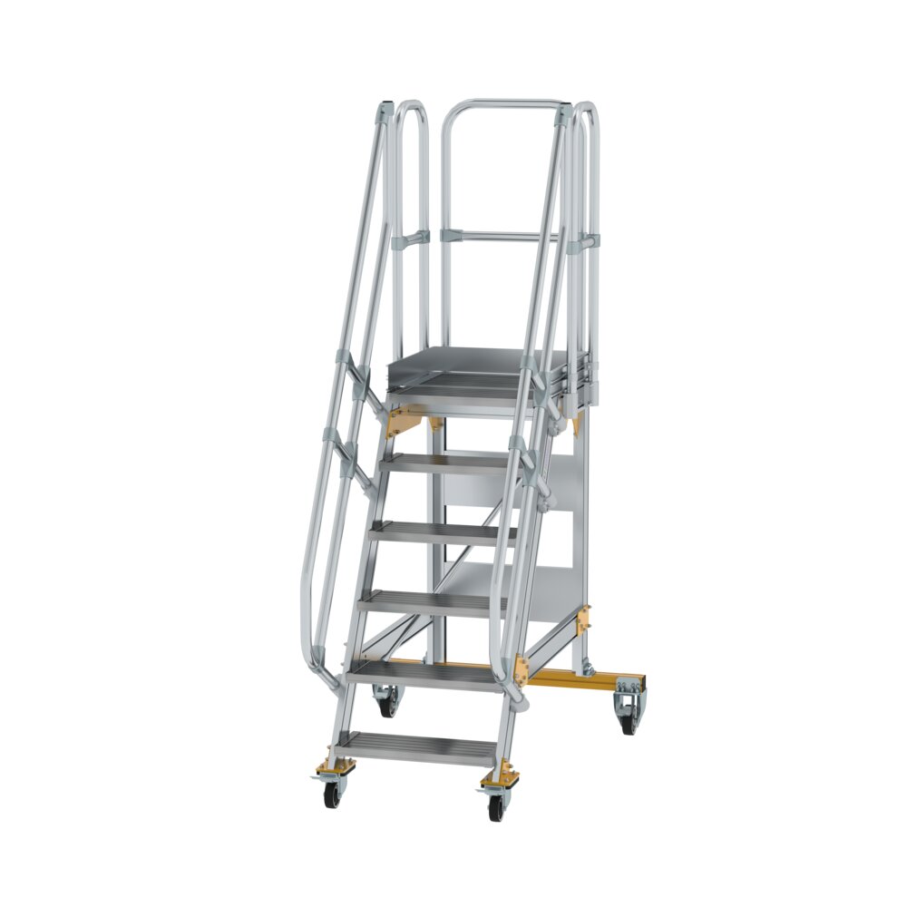 MUNK Plattformtreppe Aluminium,Stahl verzinkt