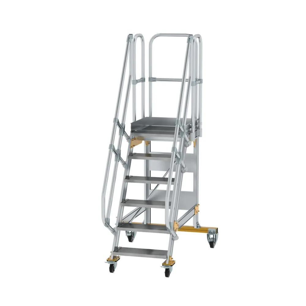 MUNK Plattformtreppe Aluminium,Stahl verzinkt