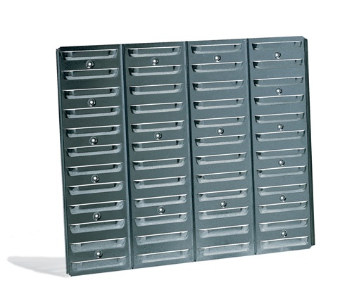 Sichtboxen-Paneel m.48 Schlitzen f.Art.Nr.795659-795661ff.