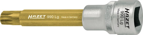 Steckschlüsseleinsatz 990LG-8 1/2 Zoll Innen-Vielzahn M8 L.100mm HAZET
