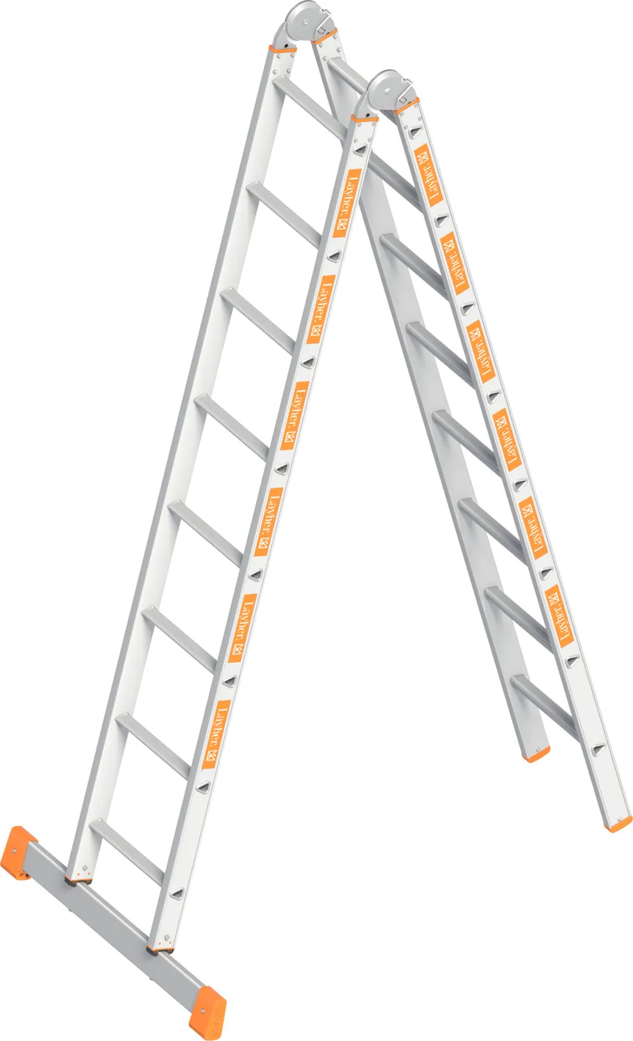 Layher Klappleiter TOPIC 1056 2x8 Sprossen