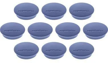 magnetoplan Magnet Discofix Junior 1662114 34mm dunkelblau 10St.