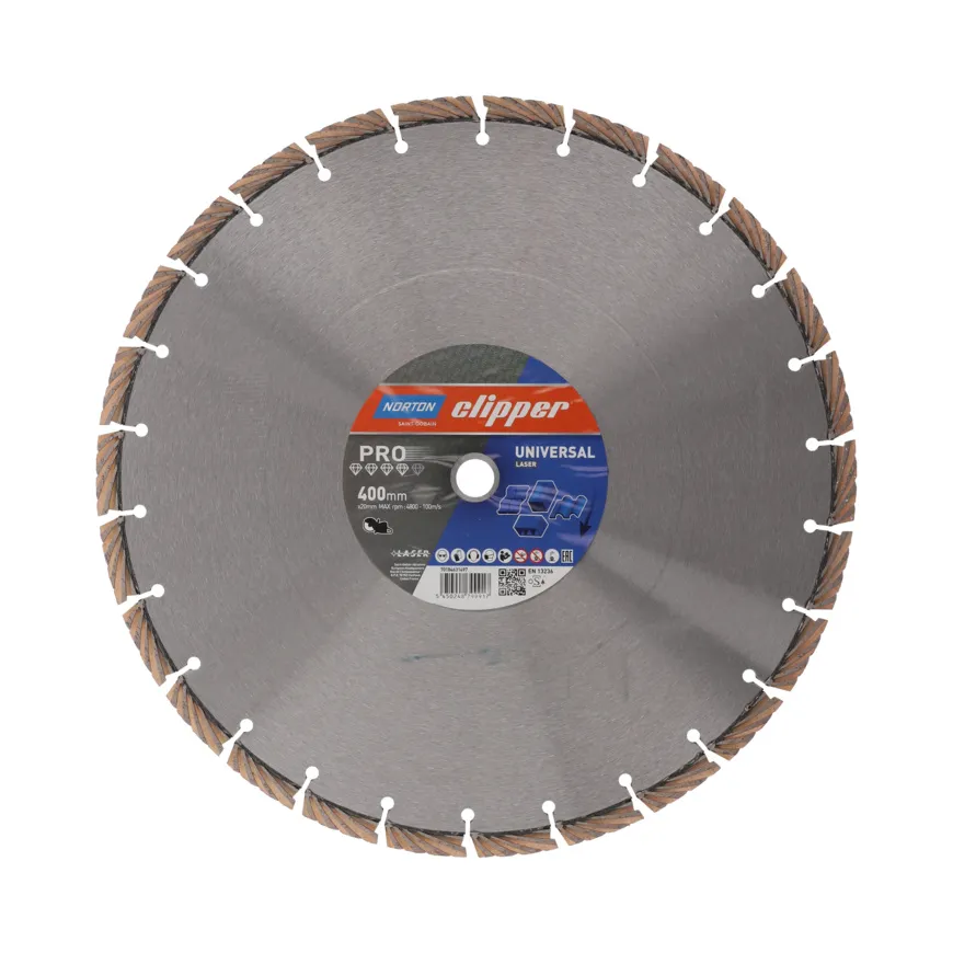 Norton Clipper Diamantscheibe PRO UNIVERSAL LASER