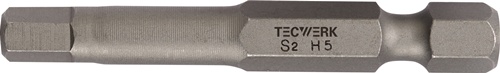 TECWERK Bit 1/4 Zoll 2,5mm L.50mm 