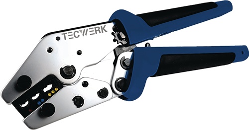 TECWERK Crimpzange L.235mm 0,5-6 (AWG 20...10)mm² 