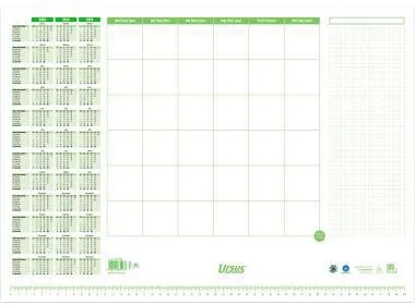 Ursus Schreibunterlage 36447000 52,5x37,5cm 70g Papier weiß 30Bl.