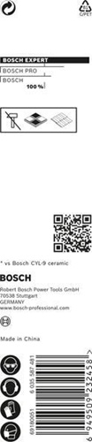 Bosch Keramikbohrer Expert HEX-9 HardCeramic D.10mm L.90mm