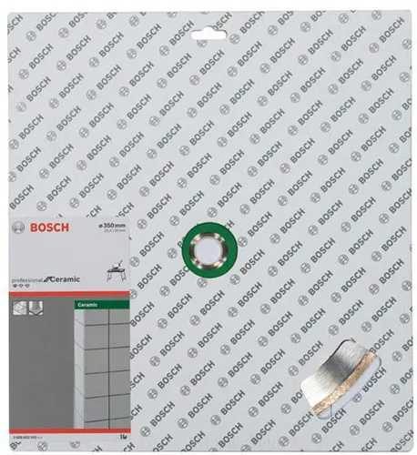 Bosch Diamanttrennscheibe Standard for Ceramic D.350mm Bohrungs-D.30+25,40mm gesintert