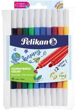 Pelikan Faserschreiber Colorella duo C407/10 973172 10 St./Pack.