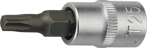 TECWERK Steckschlüsseleinsatz 1/4 Zoll TX T30 L.32mm
