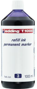 edding Nachfülltusche T1000 4-T1000003 1.000ml blau