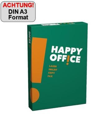Igepa Kopierpapier Happy Office 809B80B A3 80g hf ws 500 Bl./Pack.