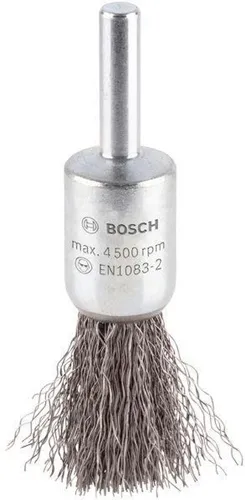 Bosch Pinselbürste PRO Metal clean Drahtstärke 0,2mm D15mm Stahl gewellter Draht