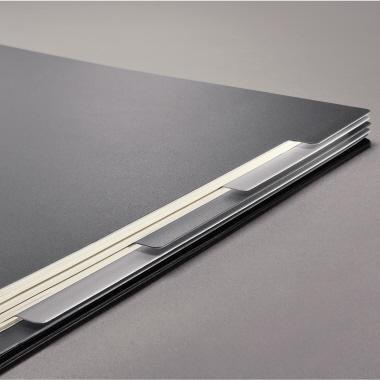 SIGEL Collegeblock Conceptum CO840 Hardcover A4 kariert 80g sw