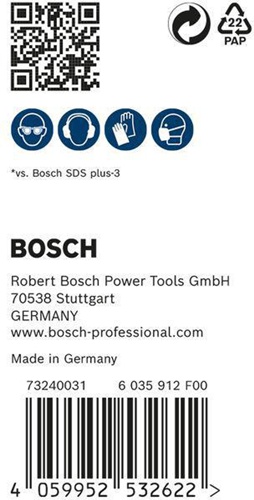 Bosch Hammerbohrer Expert SDS plus-7X D.12mm Arbeits-L.150mm L.215mm 30 St.