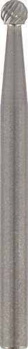 Bosch Fräser DREMEL® Arbeits-D.3,2mm Schaft-D.3,2mm Wolframkarbid rund